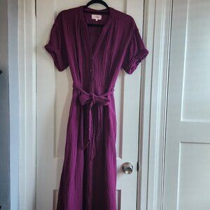XiRENA Cate Dress, S, Plum (purple)